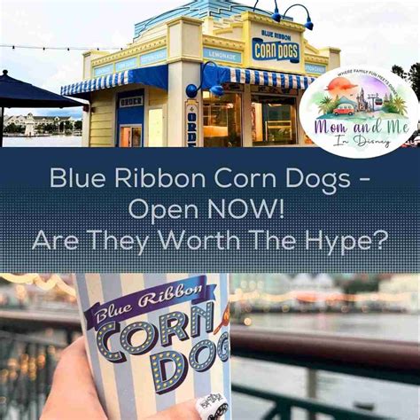 Blue Ribbon Corn Dogs – Open NOW! Are They Worth The Hype?