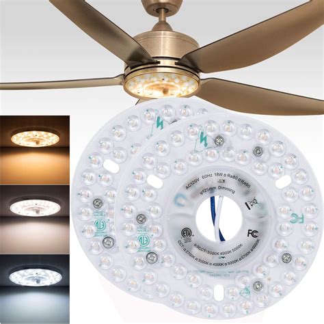 Ceiling Fan Replacement LED Modules 的图像结果