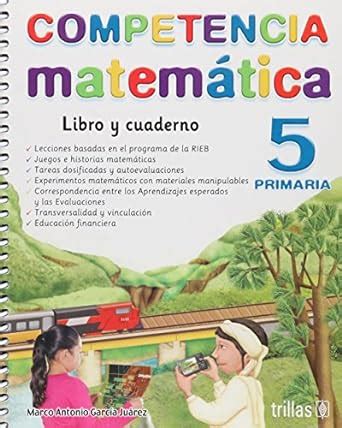 Buy Competencia matematica 5 / Math Skills: Libro Y Cuaderno / Book and ...