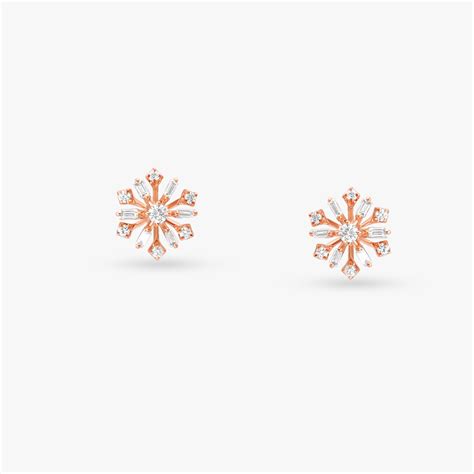 Divine Elegance Diamond Stud Earrings