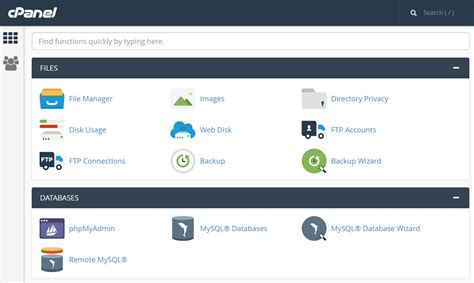 Control Panel Hosting cPanel Inventing 的图像结果