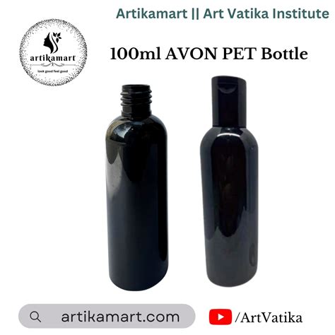 Sleek and Versatile 100ml Black PET Bottles | artikamart.com