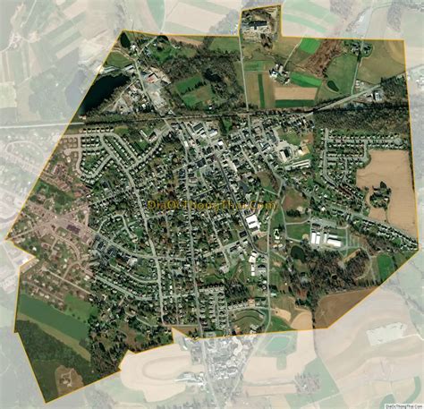 Map of Quarryville borough - Thong Thai Real