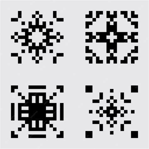 Pixel art set tile abstract material pattern | Premium Vector