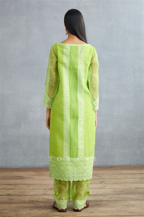 Angoori Abhra Kurta Set – Torani India