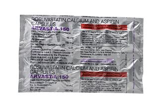 Arvast A 10/150 MG | Order Arvast A 10/150 MG Capsule Online at Truemeds