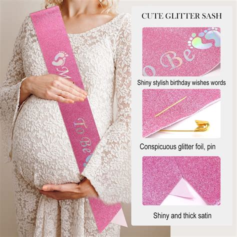 Buy Didder Mommy To Be Sash and Tiara Set, Mommy To Be Sash for Baby ...