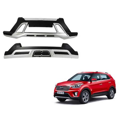 Front and Rear Bumper Protection for Hyundai Creta 2016 | DriveStylish