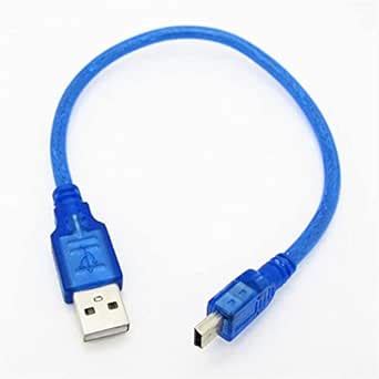 USB A Male to mini B Cable - Cable for Arduino Nano : Amazon.in ...