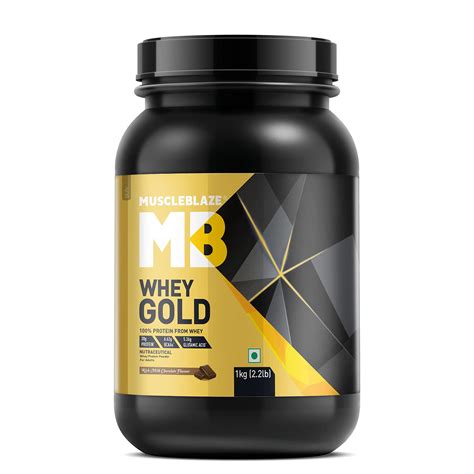 Buy MuscleBlaze Whey Gold, 100% Whey Protein Isolate, Labdoor USA ...