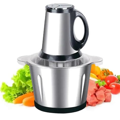 Buy VAJASIL Stainless Steel Electric Food Chopper | 2L Bowl ...