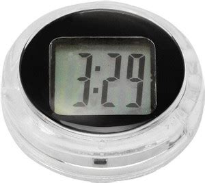 Philatelyshop Universal Mini Motorcycle Clock Watch Waterproof Stick-On ...