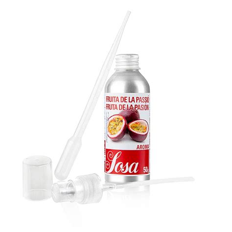 Aroma passion fruit, liquid, Sosa, 50 g, bottle | GOURMET VERSAND ...