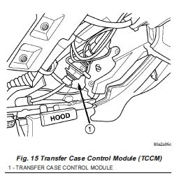 Image result for Transfer Case Control Module for 04 Dodge Durango