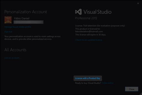 Image result for Visual Studio Product Key