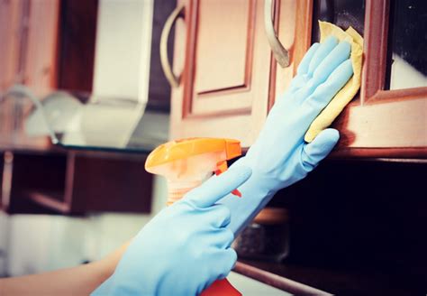 Image result for How to Degrease Cabinets