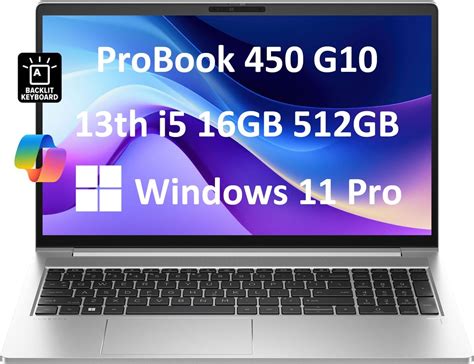 Amazon.com: HP ProBook 450 G10 15.6" Notebook - Full HD - 1920 x 1080 ...