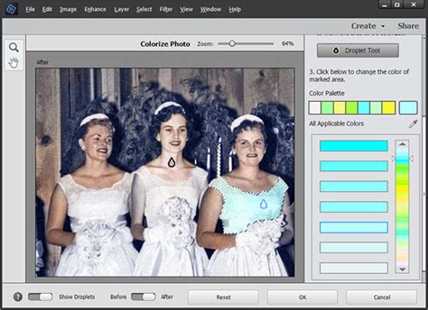 Photoshop CS2 Colorize 的图像结果