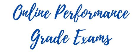 Image result for ABRSM Performance Exam Example