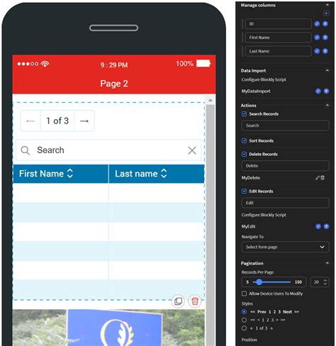 Image result for Table Widget JavaScript