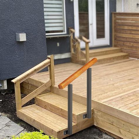 Exterior Wood Handrails Exterior Stairs | Why Build With GoliathTech