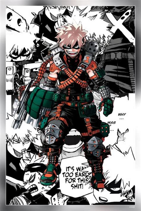 POSTERDADDY Baku Background Bakugo Bakugou Bakugou Katsuki Bnha Boku No ...