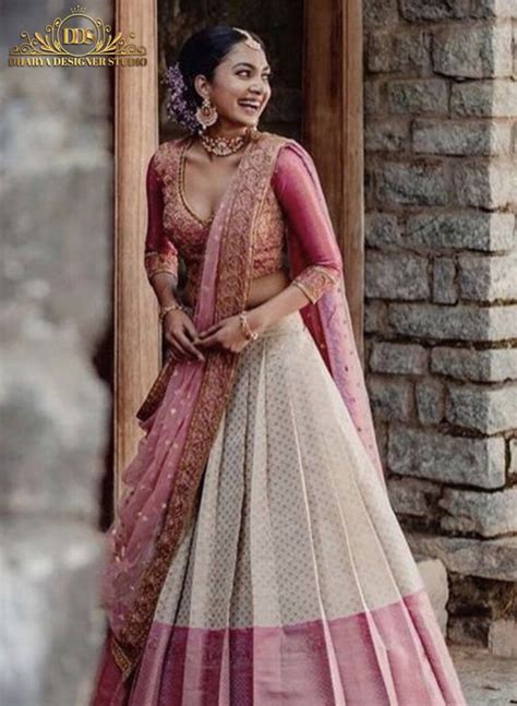 Half Sarees Boutique In Bangalore | Dharya Designer Studio | Half saree ...