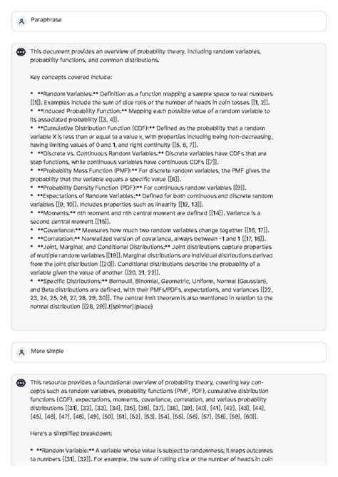 Probability Theory Overview: Key Concepts & Distributions (Course Code ...