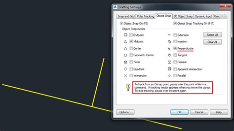 AutoCAD Perpendicular Line 的图像结果