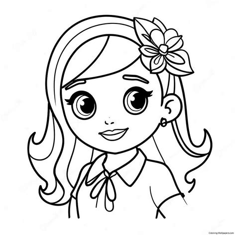 Image result for Rainbow High Coloring Pages Ruby