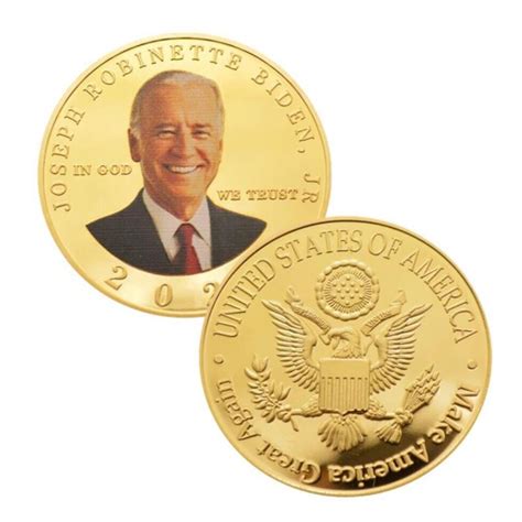 Bildergebnis für biden Presidential Coin