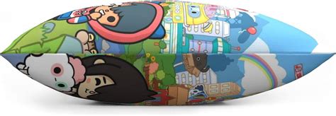 Buy Hnsanjith Toca Life World Classic Pillowcases Sofa Cushions Cushion ...