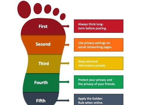 chart on digital footprint - Brainly.in