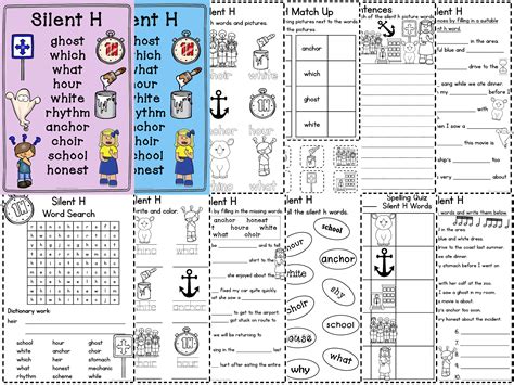 Silent Letter H Worksheets and Activities | Teaching Resources