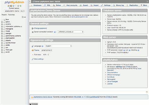 Image result for MySQL and phpMyAdmin Setup Server