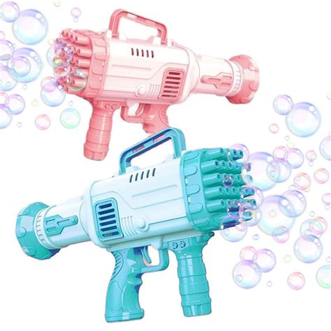 Buy Niku 32 Hole Large Electric Gatling Bubble Gun for Kids with Soap ...