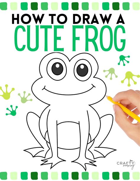Image result for Easy Frog Drawing Tutorial