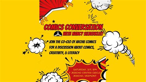 Comics Conversation with Nancy Silberkleit, 7 Jericho Center Circle ...