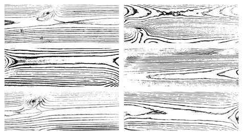Wood overlay set, wood grain texture collection 77199734 Vector Art at ...