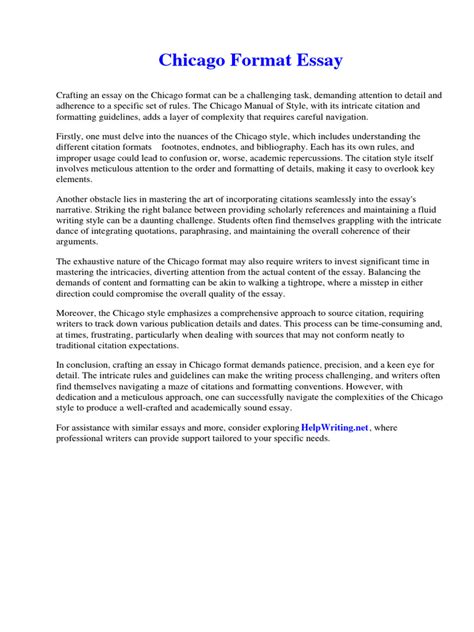 Essay Format 的图像结果