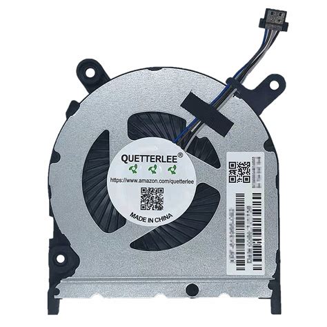 QUETTERLEE Replacement New CPU Cooling Fan for HP Notebook PC 240 G6 ...