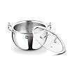 Bergner BE Bergner Essentials Tri-Ply Stainless Steel 20cm Rice Handi ...