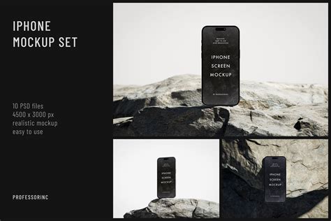 iPhone Mockup Set | Premium & Free PSD Mockup Store