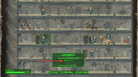 Fallout 4 Interactive Perk Chart