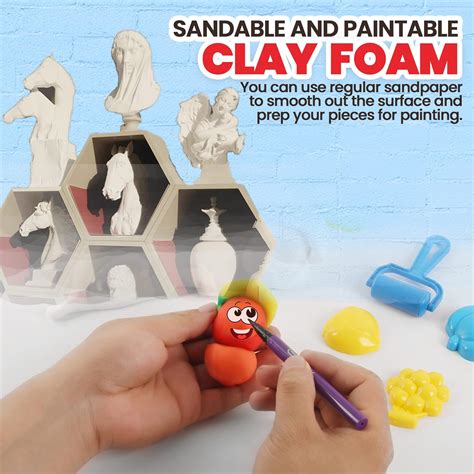 CALPALMY 3.3 lbs Moldable Cosplay Foam Clay (White) – High India | Ubuy