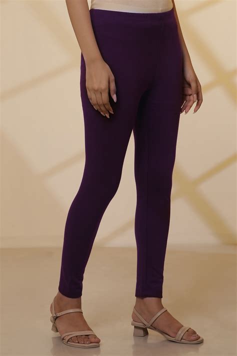 Buy Aurelia Purple Tight Online for Woman | Shop for Aurelia