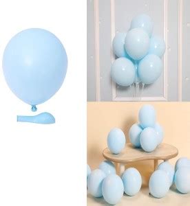 Flipkart.com | ANVRITI Solid Solid Pastel Colored Balloons Pastel blue ...