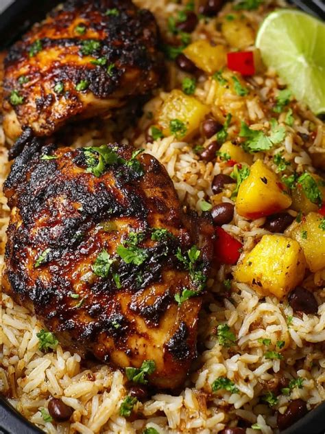 Irresistible Caribbean Jerk Chicken and Rice Recipe: A Flavorful Journey