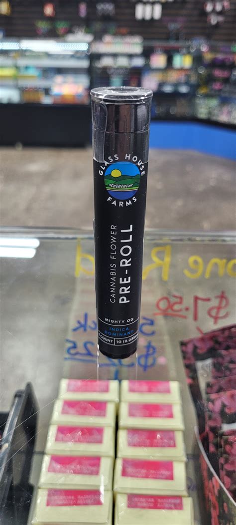 Glass House Farms Mighty OG 1g Preroll | Kure Wellness | Cannabis ...