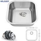 Orlando New Stainless Steel Single Bowl Undermount Bar Prep India | Ubuy